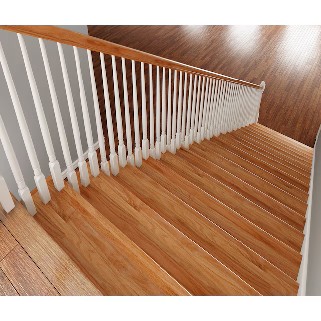 Crown Heritage 36-in x 1.25-in Colonial Primed Poplar Pin Top Turned Stair Baluster