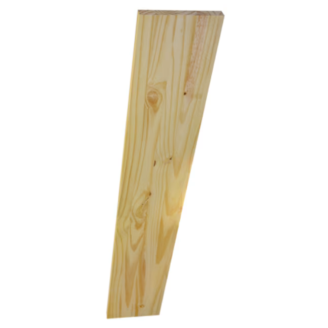 RELIABILT 48-in x 7.5-in x 0.75-in Unfinished Pine Wood Stair Riser