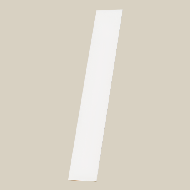 RetroRiser 42-in x 7.5-in x 0.3437-in White Poplar Wood Stair Riser