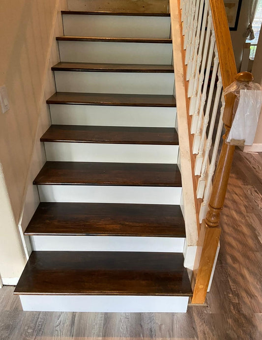 Complete Prefabricated Staircase Package: Materials + Installation Model WWC-Stairs-002