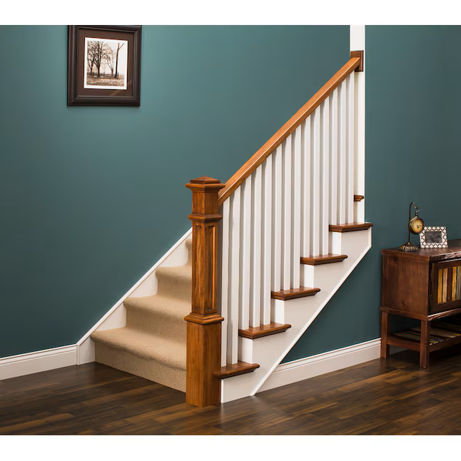 L.J. Smith Stair Systems 42-in x 1.25-in Primed Poplar Square Top Stair Baluster