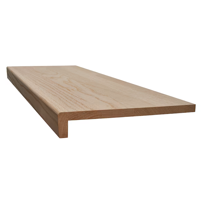 RetroCraft 42-in x 11.25-in x 0.625-in Unfinished Red Oak Stair Treads